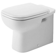 Унитаз напольный Duravit D-Code пристенный