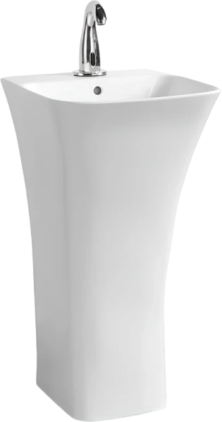 Раковина напольная SantiLine 45 см белая SL-4016 (детальная фотография)