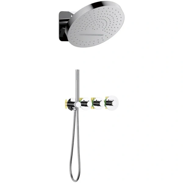 Душевой комплект Timo Saona хром SX-2329/00SM (детальная фотография)