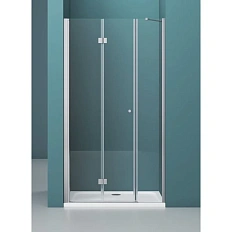 Душевая дверь в нишу BelBagno Albano 160 см с прозрачным стеклом
