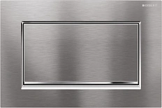 Клавиша смыва Geberit Sigma 30 хром матовый/полоска хром глянцевый