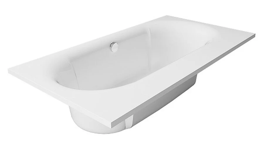 Ванна из искусственного камня Belux Омега 2 ВО2-1700, 4810924219442, 170 x 90 см, белый (детальная фотография), овальные