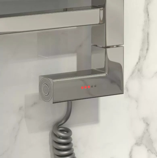 Полотенцесушитель электрический Сунержа Модус 2.0 30x100 см без покрытия 00-5600-1030 (детальная фотография), современные, hi-tech