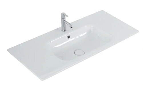 Раковина мебельная Cezares 120 см белая - фото 5