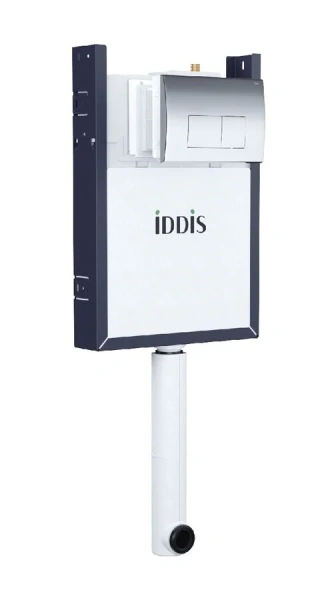 Бачок скрытого монтажа IDDIS Optima Home с клавишей хром OPH0GCCi32K (детальная фотография)