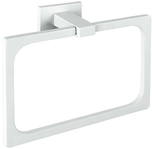 Полотенцедержатель Colombo Look белый матовый - фото 2