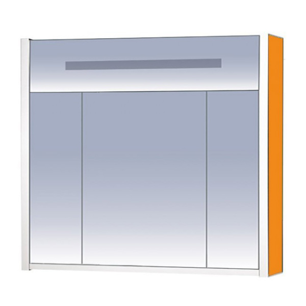 Зеркальный шкаф для ванной Misty Джулия Л-Джу04090 (детальная фотография), недорогo, с подсветкой