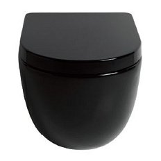 Унитаз подвесной Artceram File 2.0 черный глянцевый