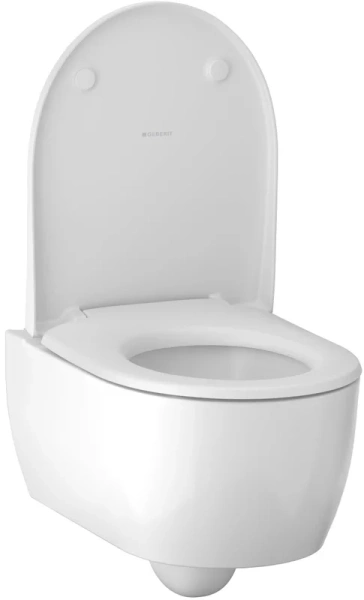 Унитаз подвесной Geberit iCon с сиденьем микролифт 501.664.00.1 (детальная фотография), в наличии
