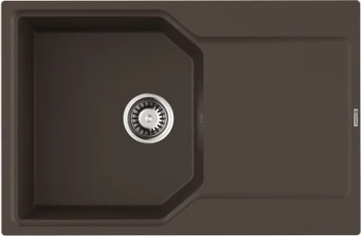 Мойка для кухни Omoikiri Yonaka 78-DC 78 см темный шоколад 4993707 (детальная фотография)