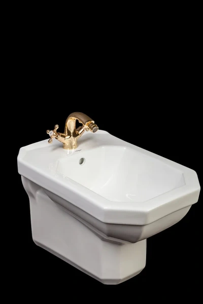 Биде подвесное Boheme Vogue белое 945 (детальная фотография), подвесные