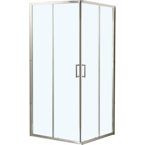 Душевой уголок BelBagno Uno 85х85 см стекло прозрачное UNO-A-2-85-C-Cr (детальная фотография)