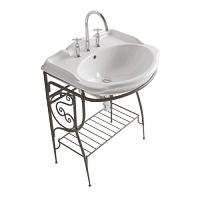Консоль с раковиной Globo Paestum