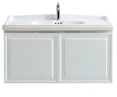 Тумба под раковину подвесная Cezares Giubileo 80 см bianco lucido