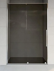 Душевая дверь в нишу Vincea Arno 120 см стекло тонированное