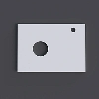 Столешница под раковину Grossman Флай 57 см белая