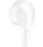 Шланговое подсоединение Hansgrohe FixFit матовый белый