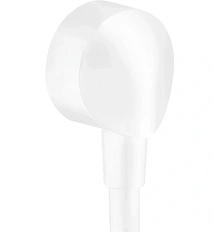 Шланговое подсоединение Hansgrohe FixFit матовый белый