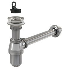 Сифон для раковины Alcaplast цельнометаллический
