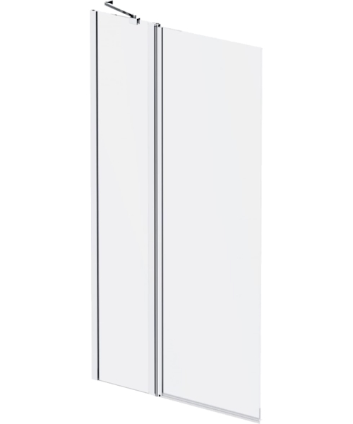 Ванна акриловая AM.PM Gem W90ASET-150D3W5 150х70 см с каркасом, шторкой, душевой стойкой и смесителем (детальная фотография), современныe, hi-tech