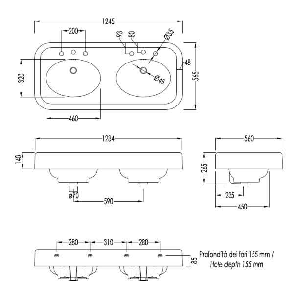 Схема (детальная фотография), двойные