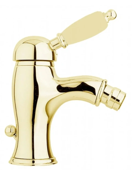 Смеситель для биде Cezares Elite золото 24 карат ELITE-BSM1-03/24-M (детальная фотография)