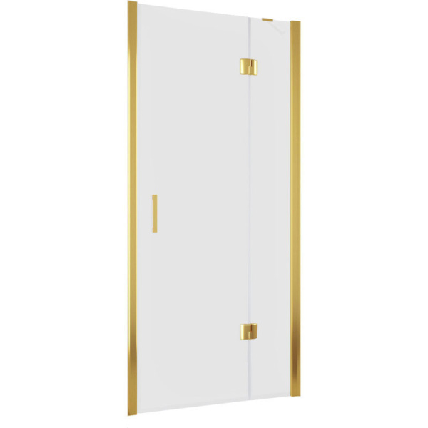 Душевая дверь профиль золотой стекло сатин Vegas-glass AFP TUR NOVO 110 09 10 R (детальная фотография)