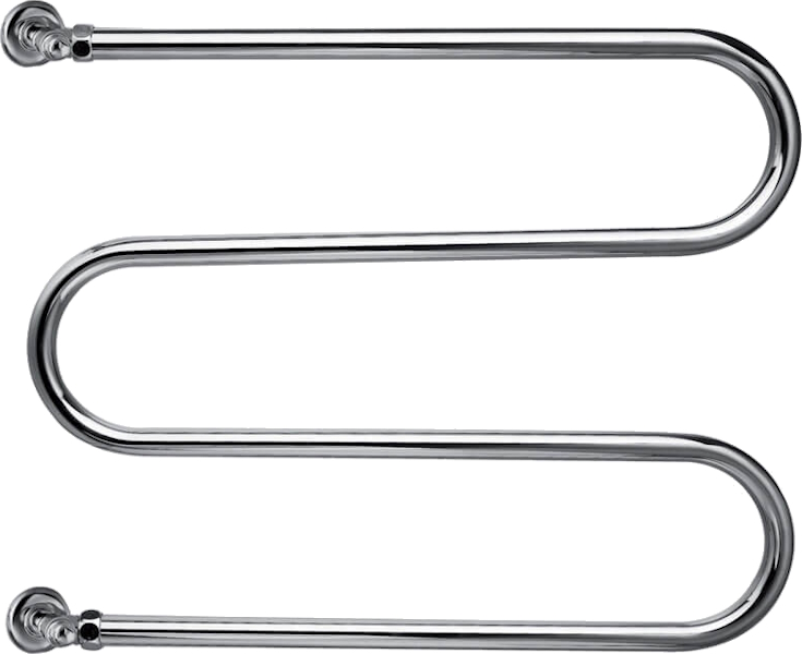 Полотенцесушитель водяной Margaroli Vento 402 хром 402CR (детальная фотография)