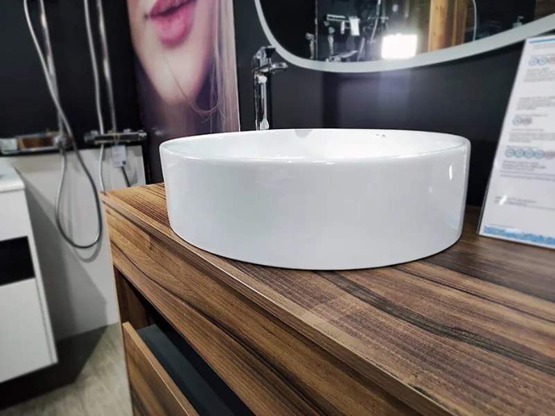 Раковина Am.Pm Func 55 см белая M8FWCC20550WG (детальная фотография), по запросу