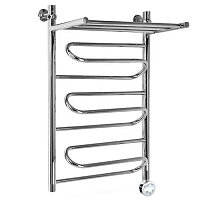 Полотенцесушитель электрический Ника Curve 80х50 см правый