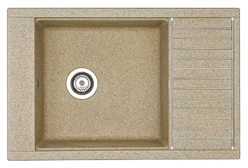 Мойка для кухни Акватон Делия 78 см песочная - фото 5