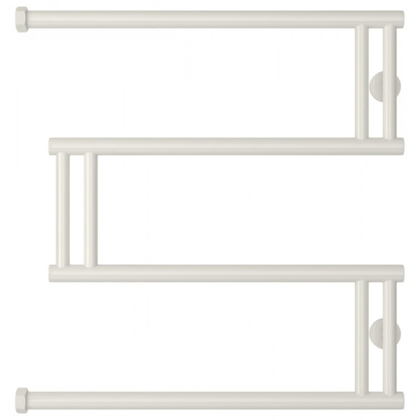 Полотенцесушитель водяной Сунержа High-Tech model M 60x60 см белый 12-0050-6060 (детальная фотография), современные, hi-tech