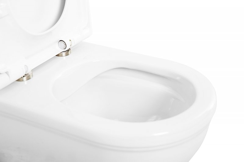 Чаша для унитаза-компакта Cezares Giubileo белая CZR-165-CPR (детальная фотография), по запросу