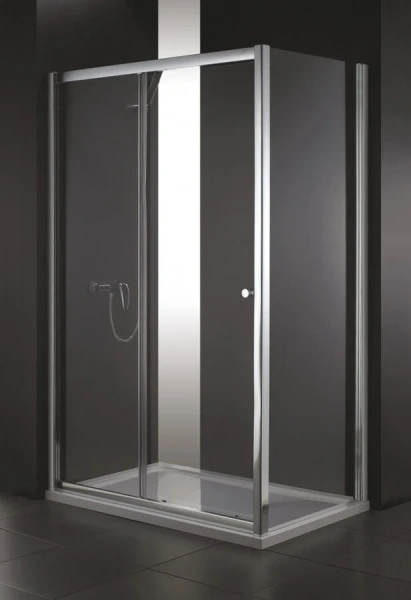 Душевой уголок Cezares Anima 120x90 см рифленое стекло ANIMA-W-AH-1-120/90-P-Cr (детальная фотография)