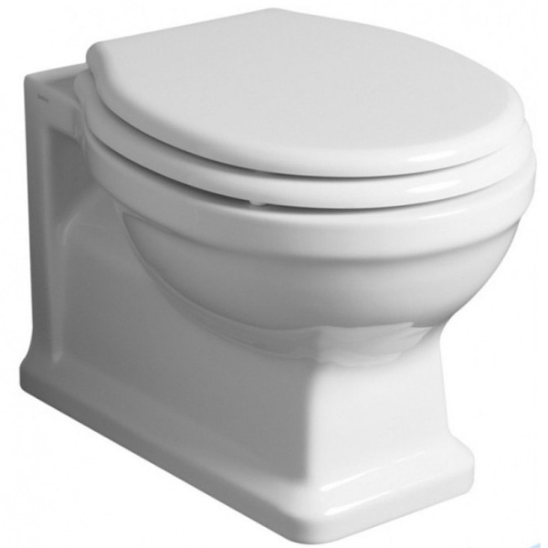 Унитаз подвесной, цвет чёрный, Simas Londra LO 918 NE (детальная фотография)