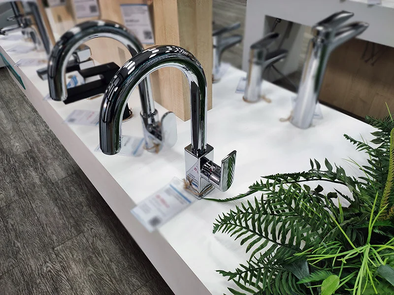 Смеситель для раковины Hansgrohe Vernis Shape хром 71564000 (детальная фотография), с донным клапаном