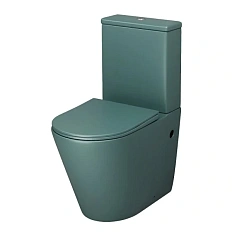 Унитаз компакт Grossman Color зеленый матовый