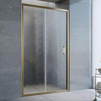 Душевая дверь профиль бронза стекло шиншилла Vegas-glass
