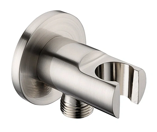 Подключение для душевого шланга WasserKRAFT никель - фото 2