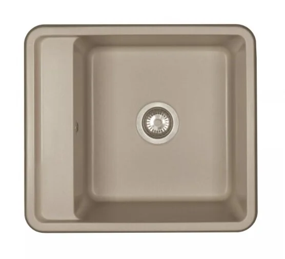 Мойка для кухни Акватон Беллис 57 см серый шелк 1A724932BS250 (детальная фотография)