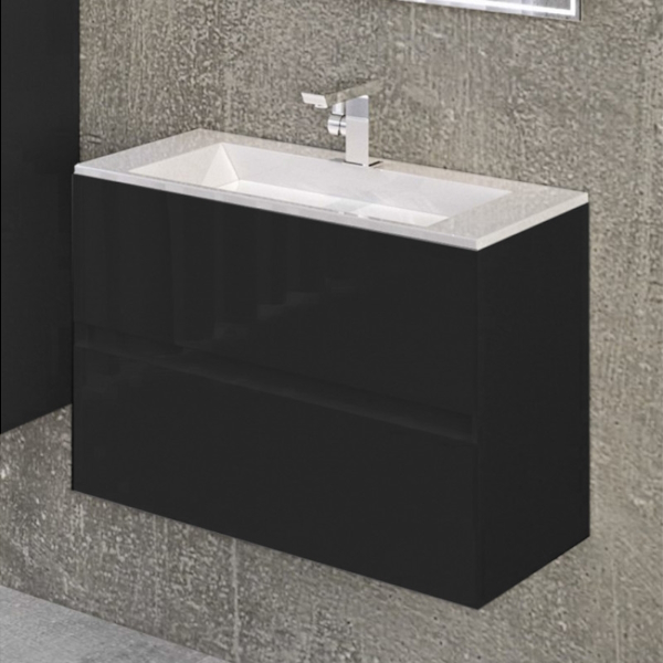 Мебель для ванной La Beaute FINISTERE 75 (детальная фотография), подвесная, пристенная