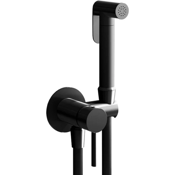 Гигиенический душ со смесителем RGW Shower Panels SP-211B черный 581408211-04 (детальная фотография)