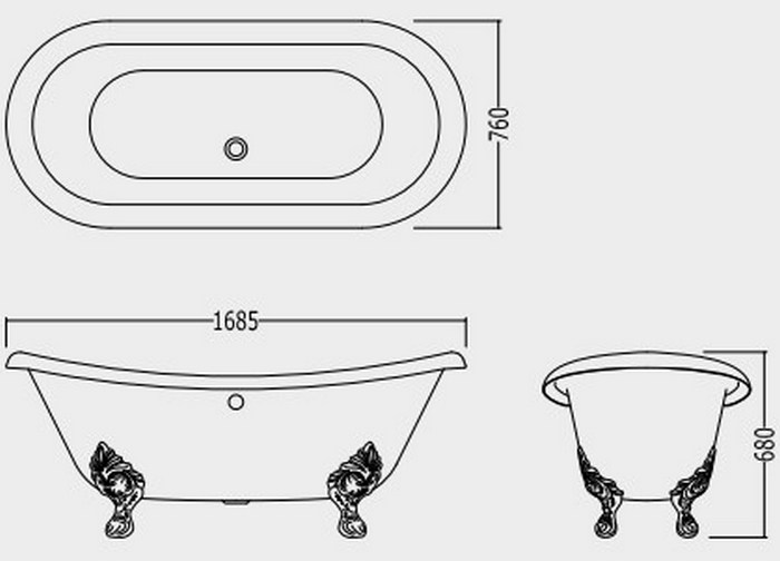 Схема (детальная фотография), чугунные