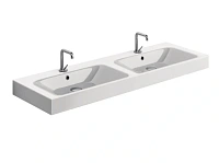 Раковина Kerasan Cento 140 см двойная