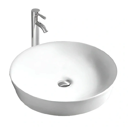 Раковина Акватек Европа 41.5 см белая матовая - фото 4