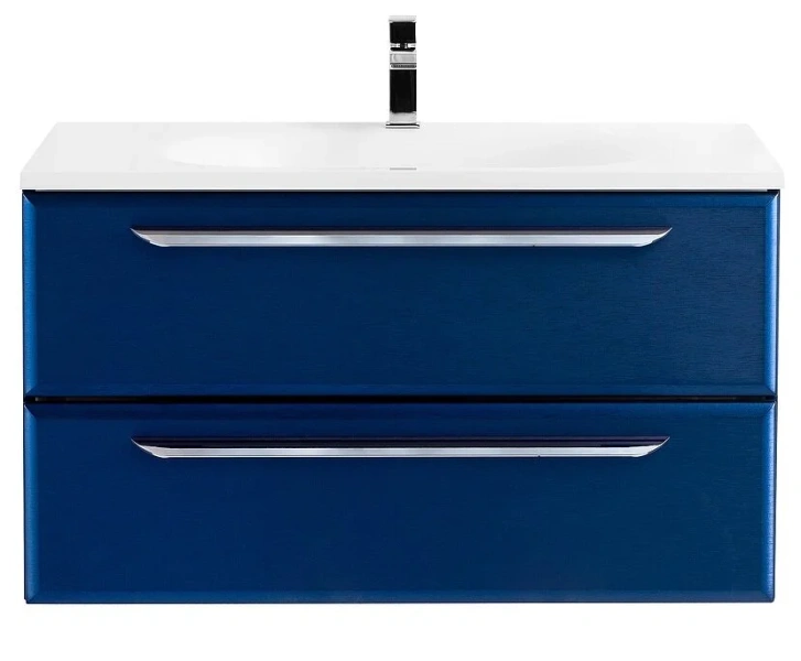 Тумба под раковину подвесная Cezares Eco 75 см sapfiro ECO-750-2C-SO-SPF-P (детальная фотография), современная, hi-tech