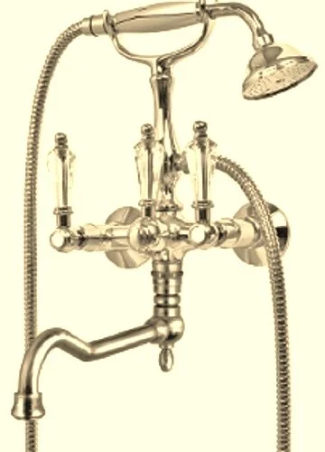 Смеситель для ванны Cezares Diamond золото DIAMOND-VDF-03/24-Sw (детальная фотография)