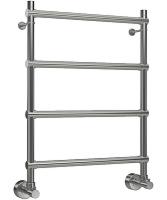 Полотенцесушитель водяной Margaroli Sole 442, 4 секции  матовый хром