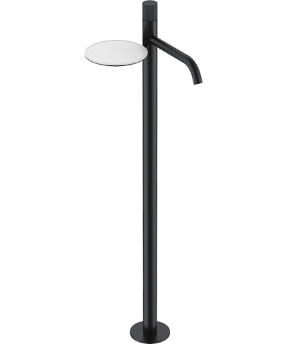 Смеситель для раковины Boheme Stick черный Linea - фото 1