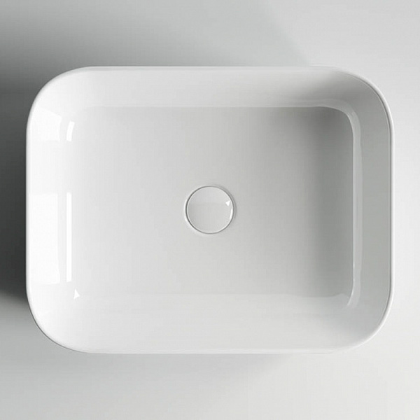 Раковина Ceramica Nova Element 50 см накладная CN6011 (детальная фотография), белые